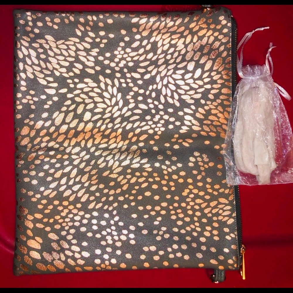 Erin Condren Rose Gold Luxe Clutch